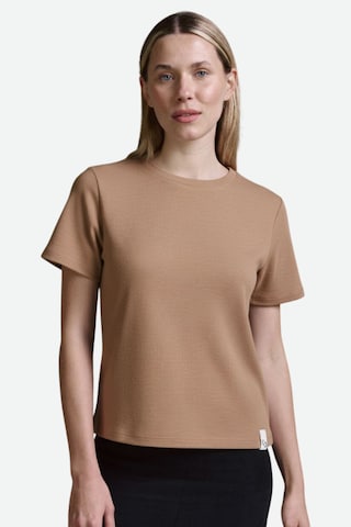 Cotton Candy Shirt in Brown: front