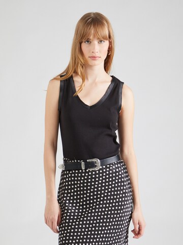 LTB Top 'LONORO' in Black: front