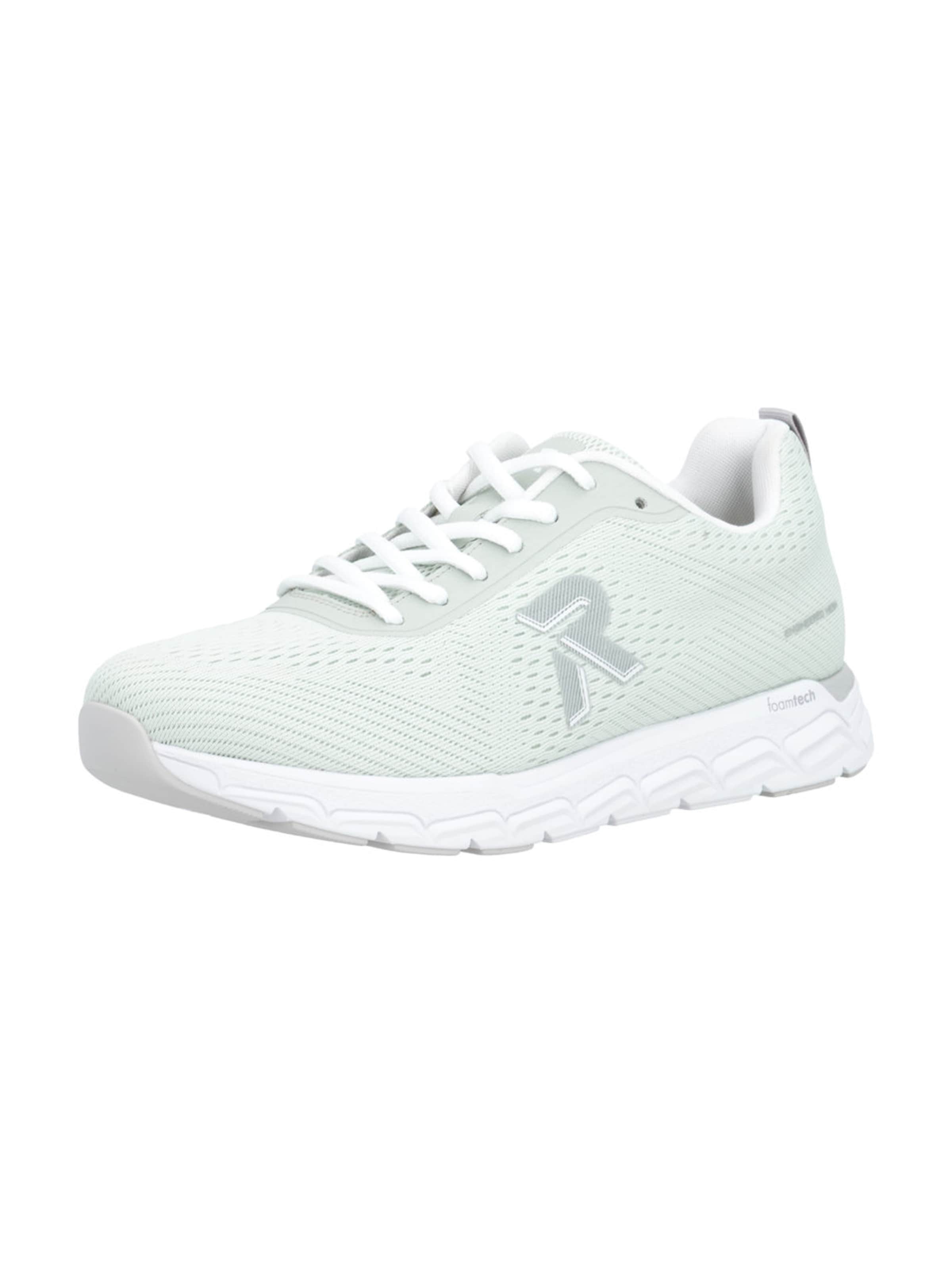 Rieker Trampki niskie w kolorze zielony: przód