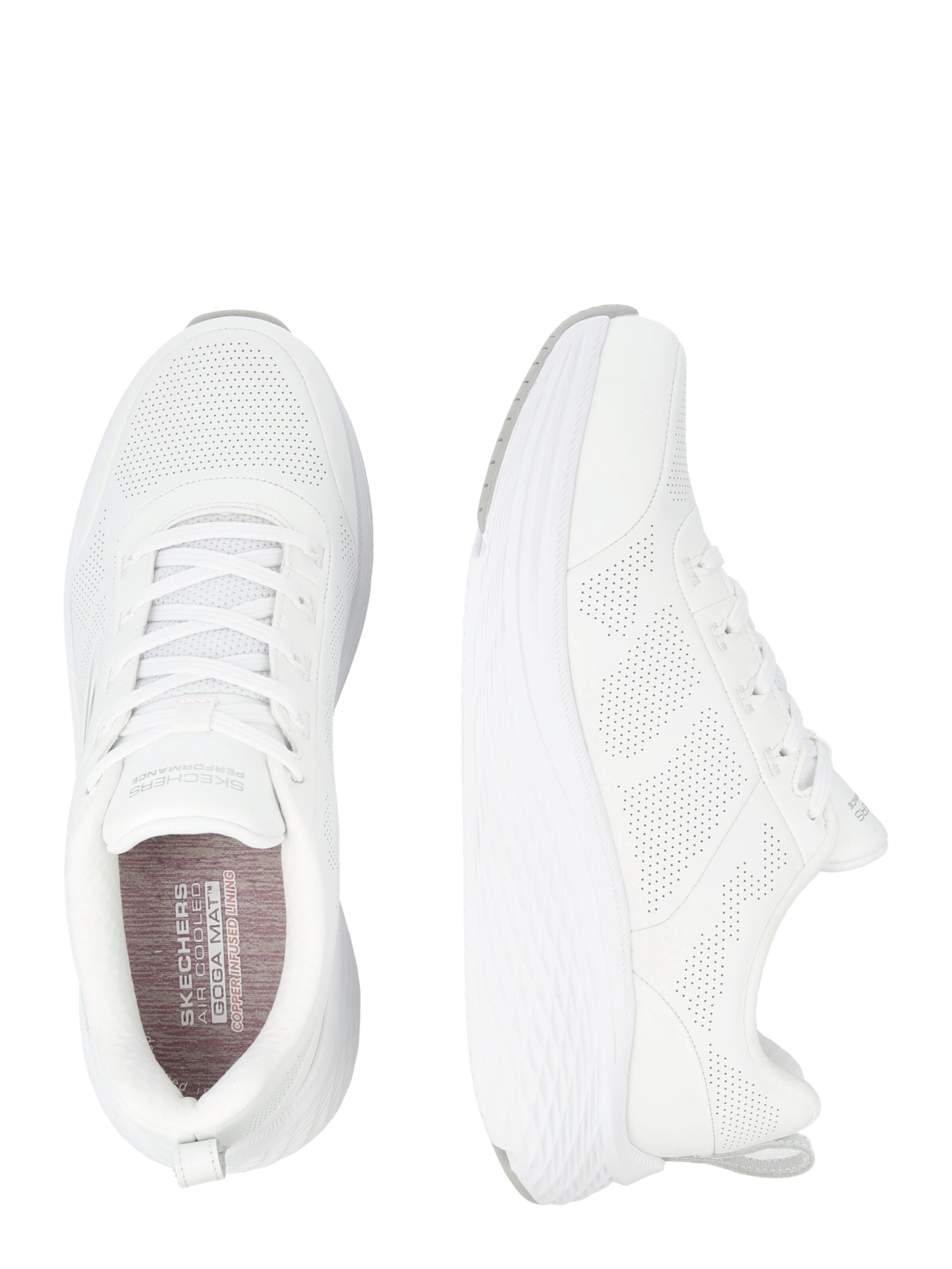 Pantofi sport 'MAX CUSHIONING ELITE 2.0' de la SKECHERS pe alb