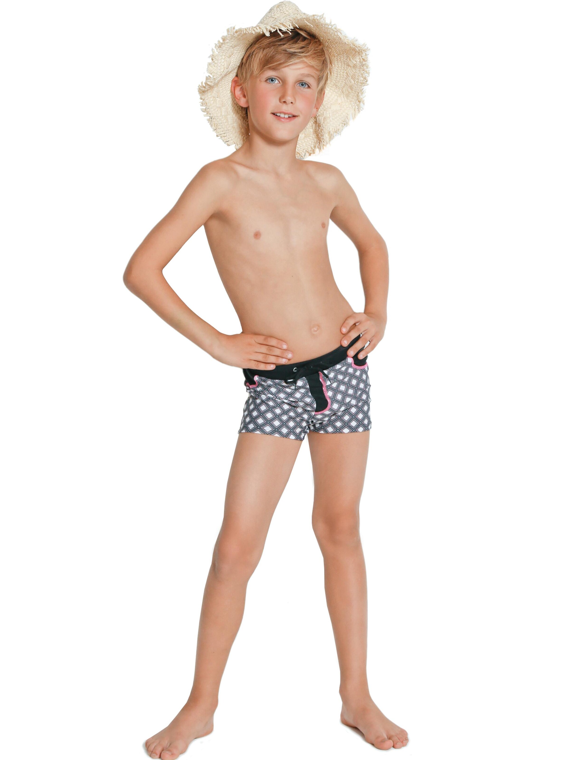petit amour Board Shorts 'FREDERICO' in Black