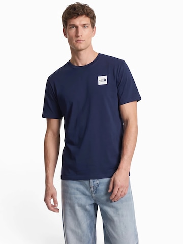 THE NORTH FACE T-Shirt 'EVOLUTION BOX HALF DOME' in Blau: Vorderseite