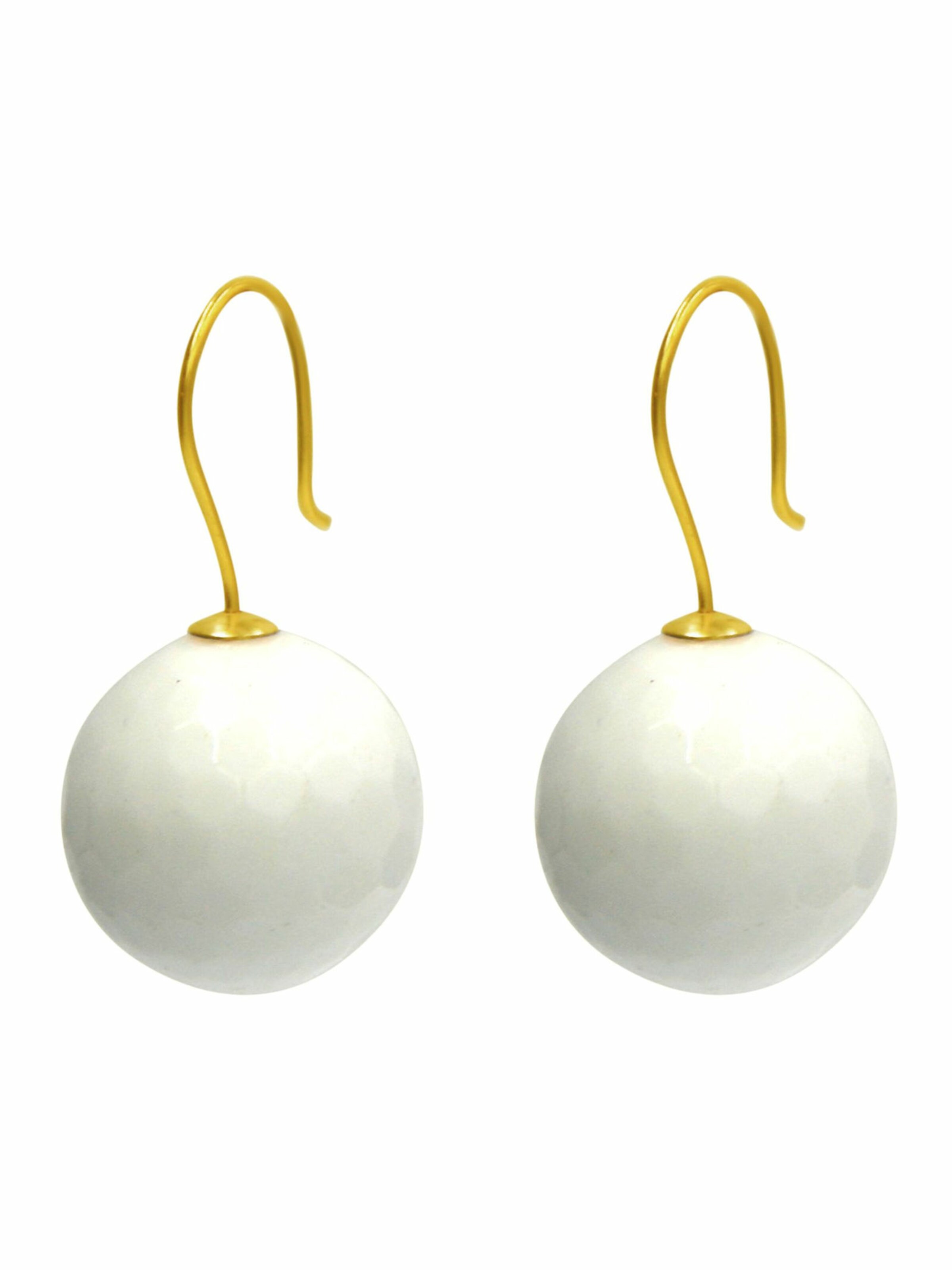 Gemshine Ohrringe in Gold: Vorderseite