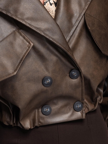 Ombre Between-season jacket in Brown