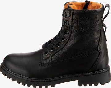 Lumberjack Lace-Up Boots ' River' in Black