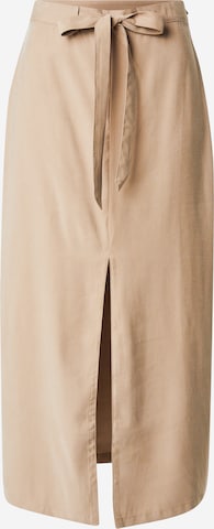 Jupe 'JDYOLLI' JDY en marron : devant