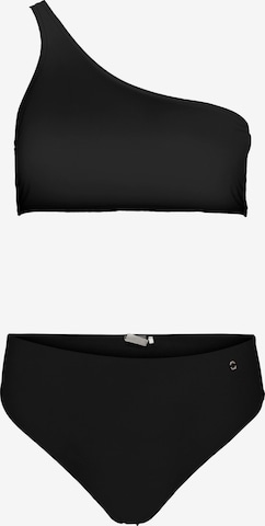 ONLY Bygelfri Bikini 'Tassy' i svart: framsida