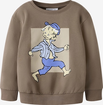 NAME IT Sweatshirt in Grey: front