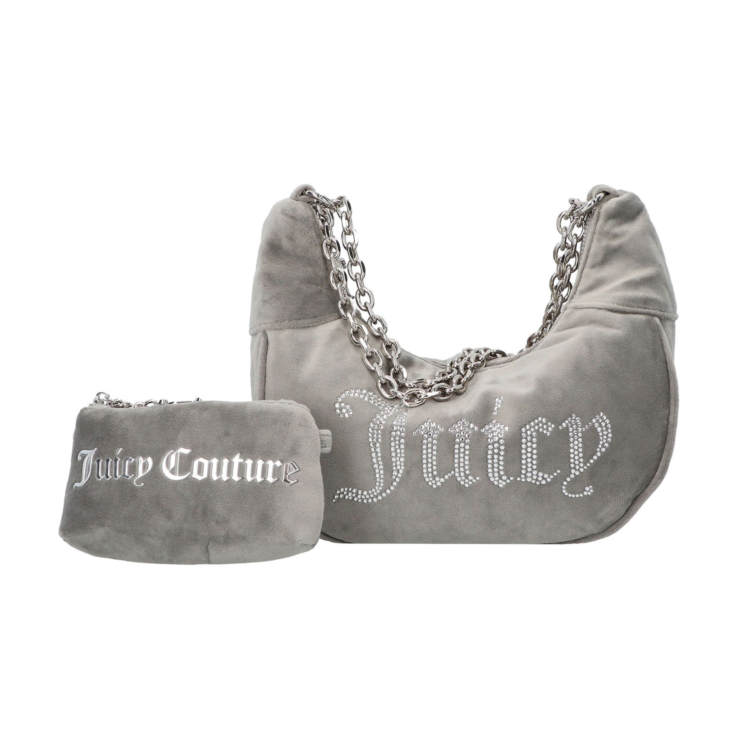 Borsa a spalla di Juicy Couture in grigio: frontale