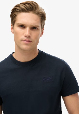 Superdry Shirt 'ESSENTIAL' in Blauw