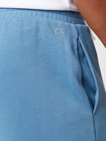 Calvin Klein Sport Zúžený Kalhoty – modrá