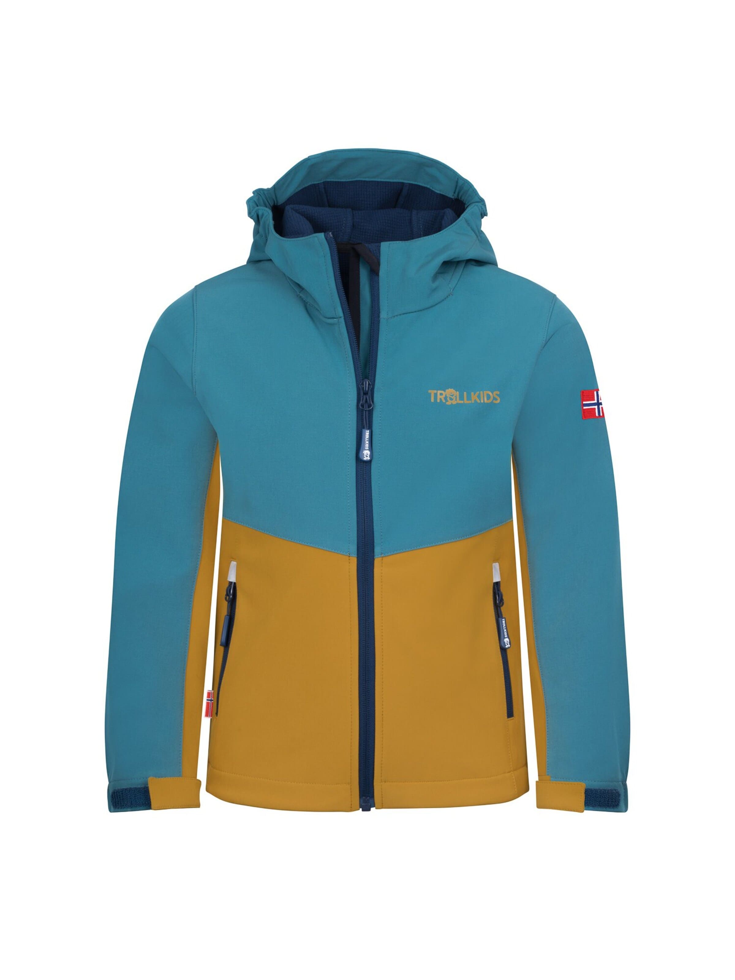 TROLLKIDS Outdoor jacket in Blue: front