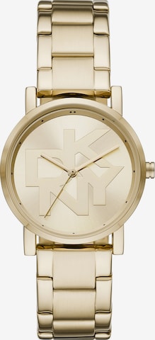 DKNY Analoog horloge in Goud: voorkant