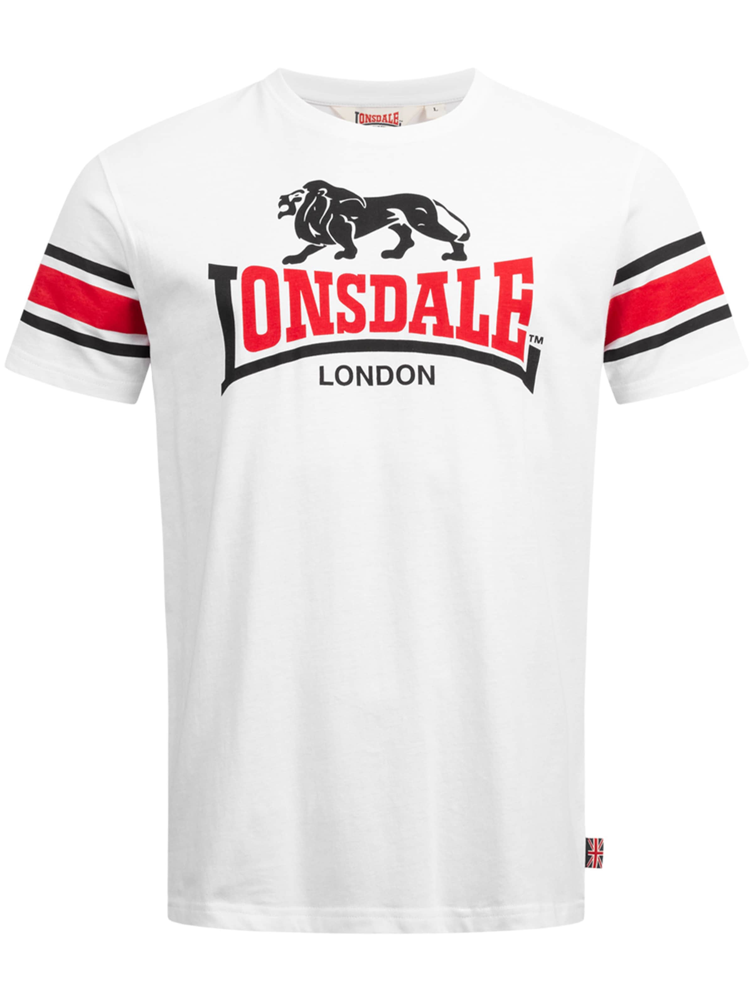T-Shirt 'Hempriggs' LONSDALE en blanc : devant