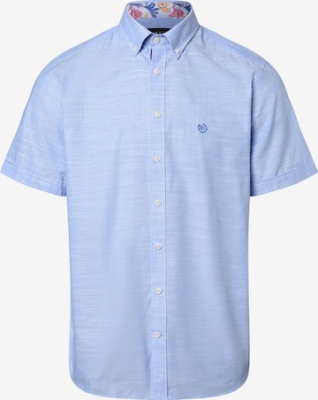 bugatti Regular fit Button Up Shirt in Blue: front