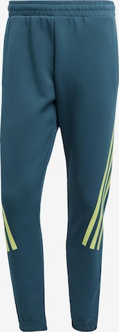 ADIDAS SPORTSWEAR - Tapered Pantalón deportivo 'Future Icons 3-Stripes' en azul: frente
