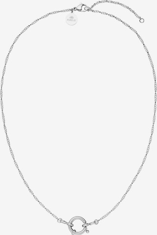 PURELEI Necklace 'Lokahi Charm' in Silver: front