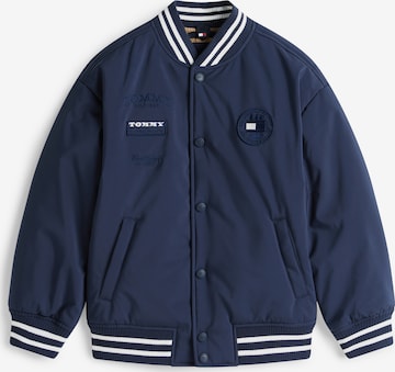 mėlyna TOMMY HILFIGER Demisezoninė striukė: priekis