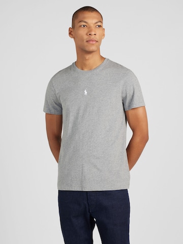 T-Shirt Polo Ralph Lauren en gris : devant