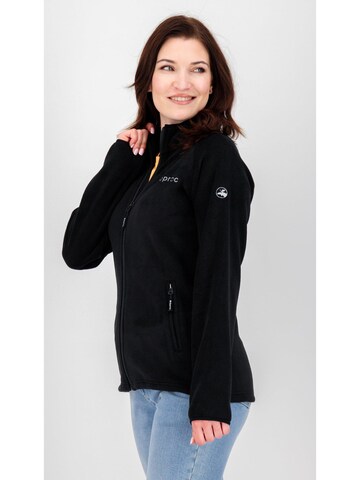 deproc Fleecejacke 'WAWA BAY' in Schwarz