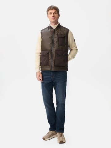CAMEL ACTIVE Vest in Brown