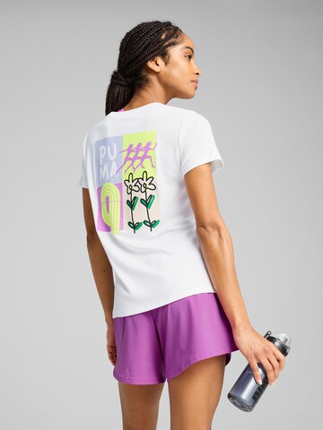 PUMA Sportshirt in Weiß