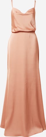 Laona Evening Dress in Orange: front