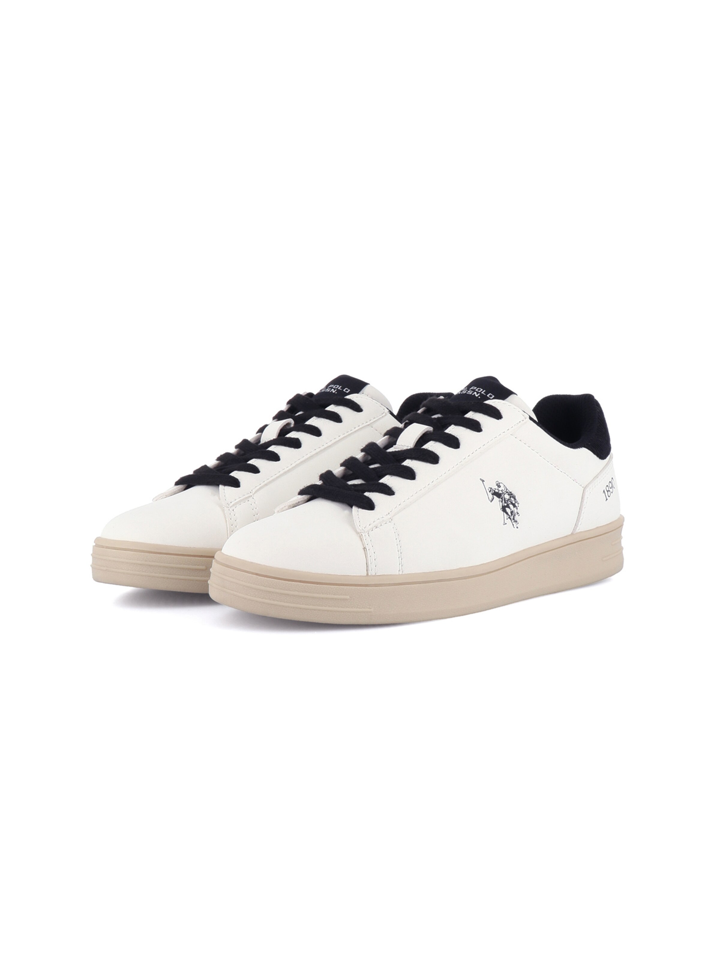 Baskets basses 'Alpha' US POLO ASSN. en blanc