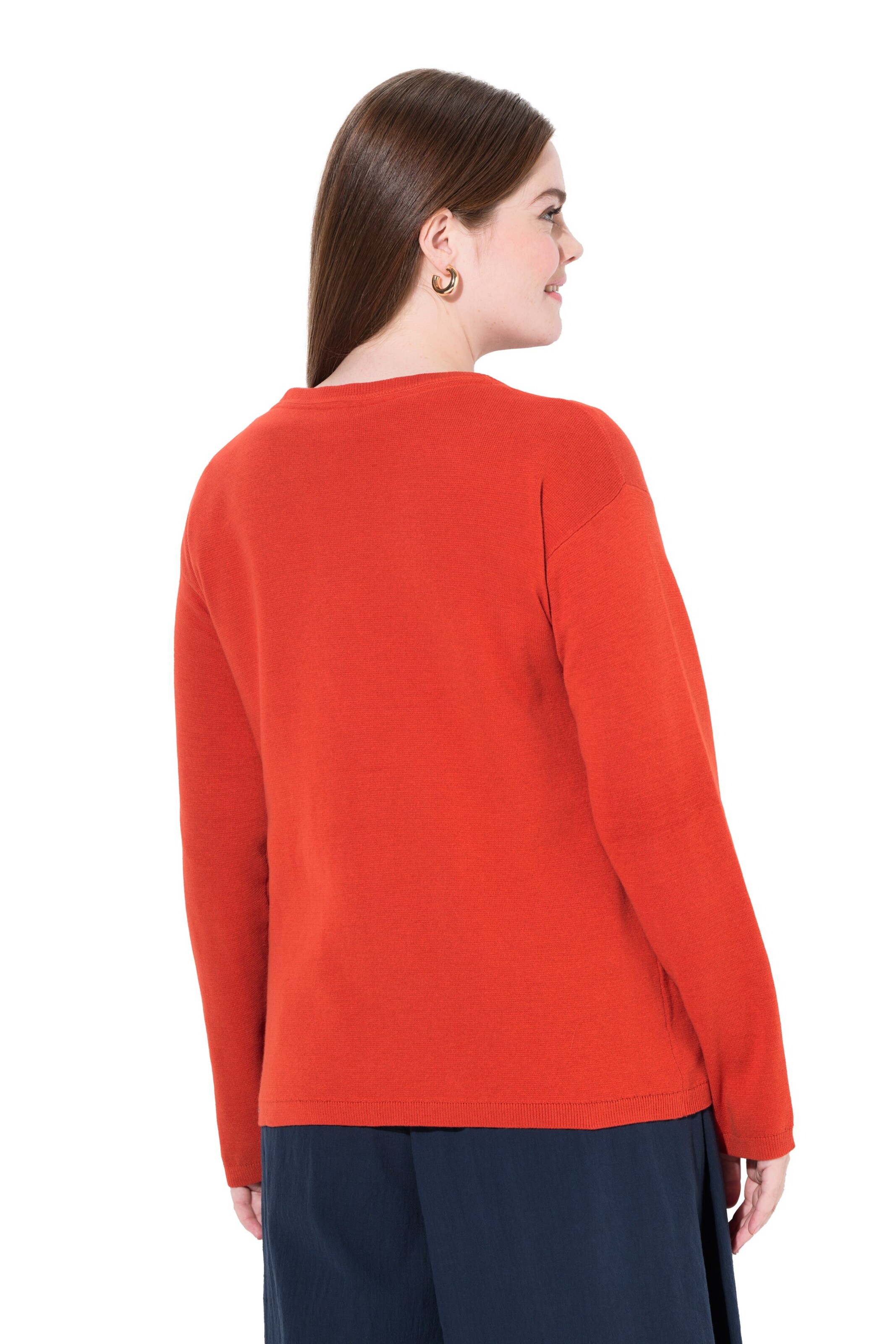 Cardigan Ulla Popken en rouge