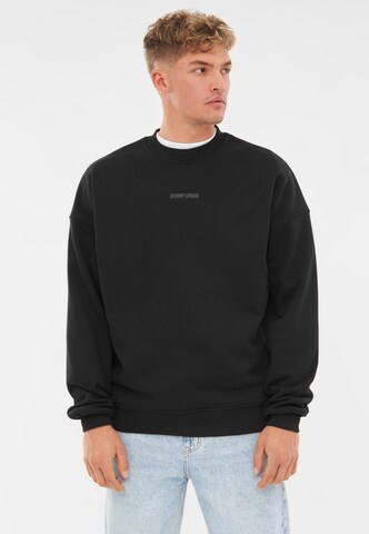 Johnny Urban Sweatshirt 'Carter Oversized' i svart: framsida