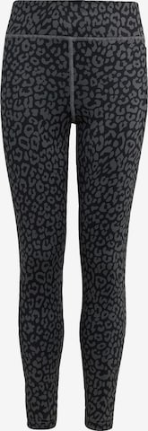 ADIDAS SPORTSWEAR Skinny Sportbroek 'Future Icons' in Zwart: voorkant