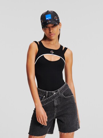 KARL LAGERFELD JEANS Shirt bodysuit in Black