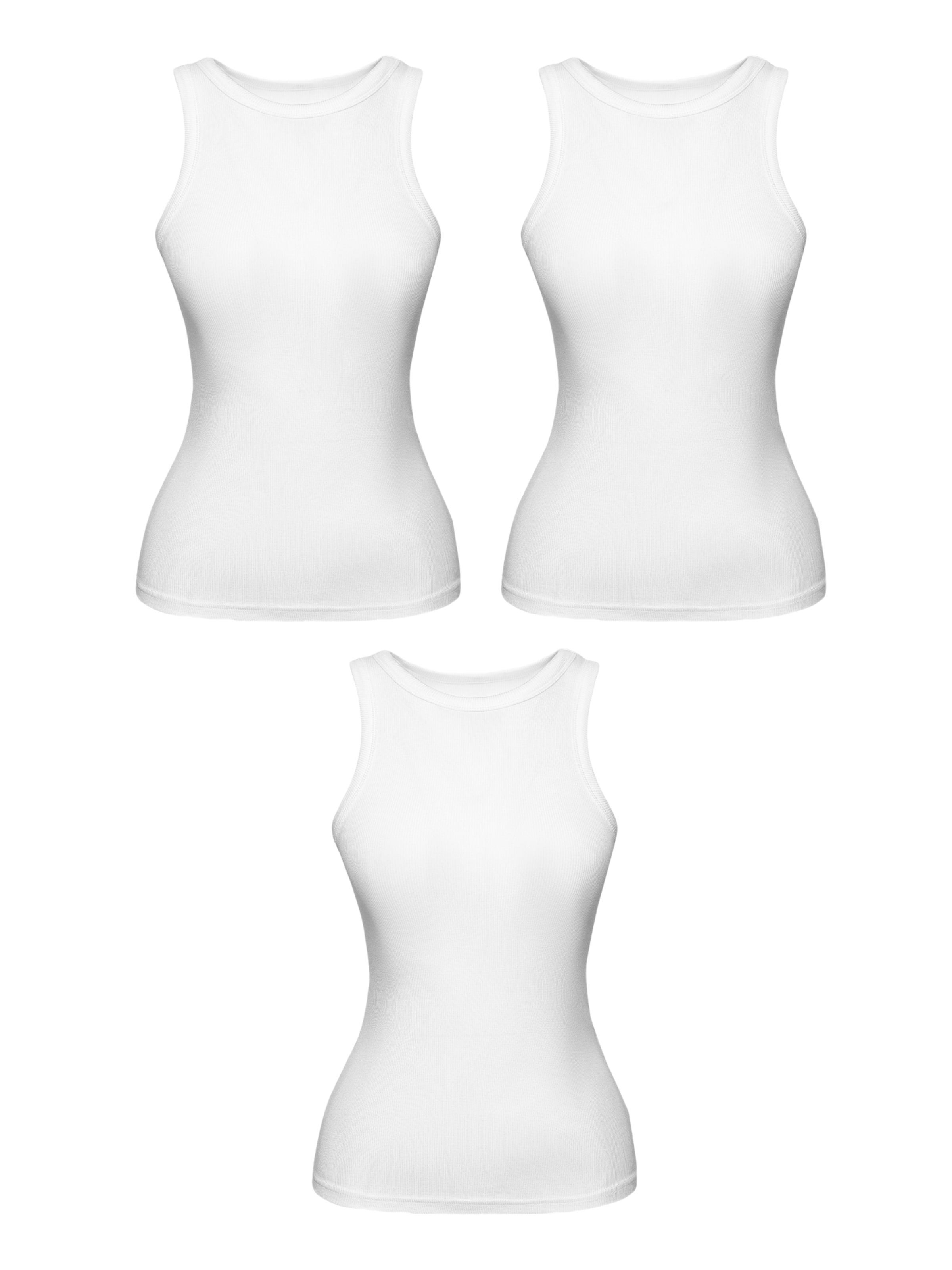 Erdem Top in Wit: voorkant