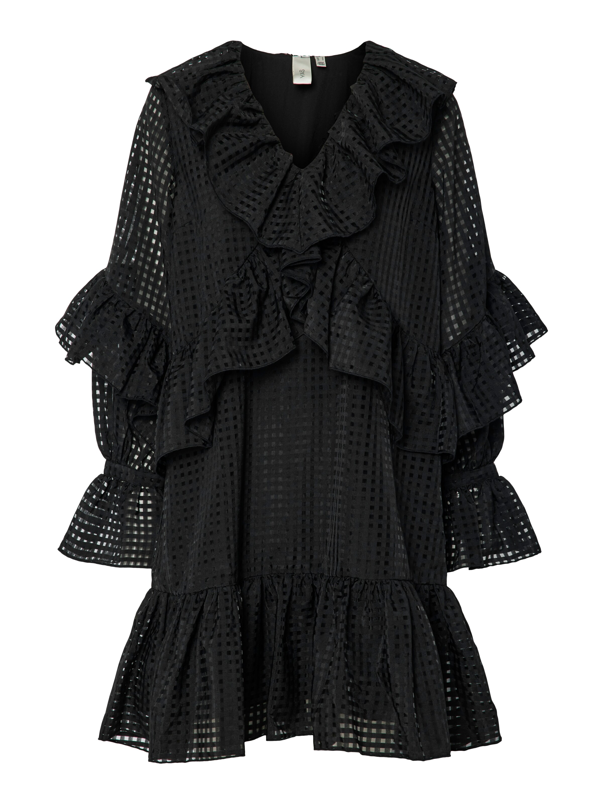 YAS Φόρεμα 'YASFeline' σε μαύρο: μπροστά