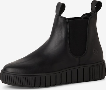 Tamaris Chelsea Boots in Black: front