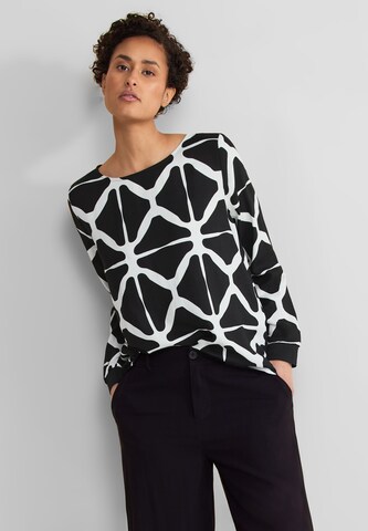 STREET ONE Blouse in Black: front