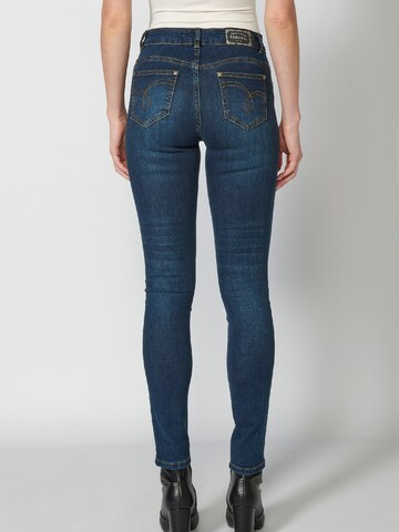 Coupe slim Jean KOROSHI en bleu