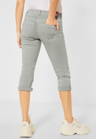 STREET ONE Slimfit Jeans in Groen