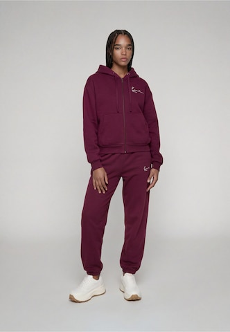 Effilé Pantalon 'Essential' Karl Kani en violet
