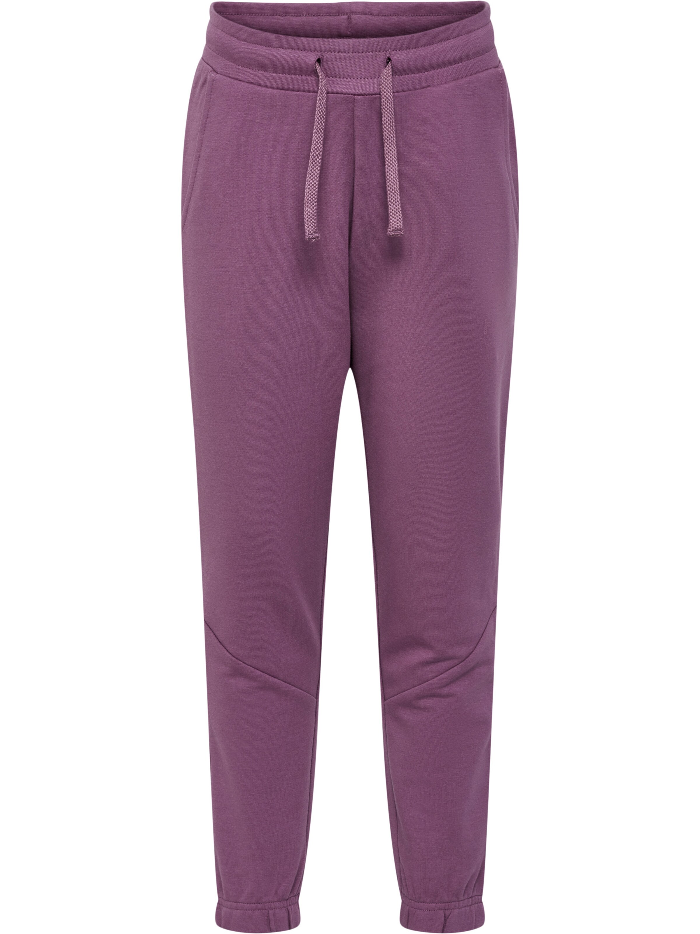 Effilé Pantalon Hummel en violet : devant