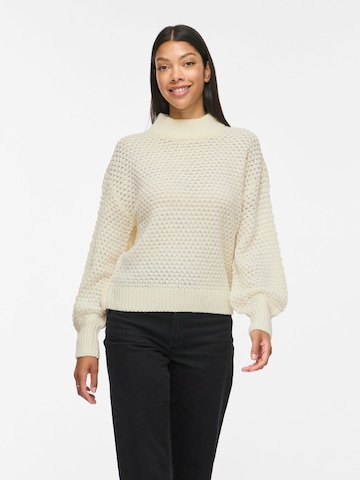 Pull-over VILA en beige : devant