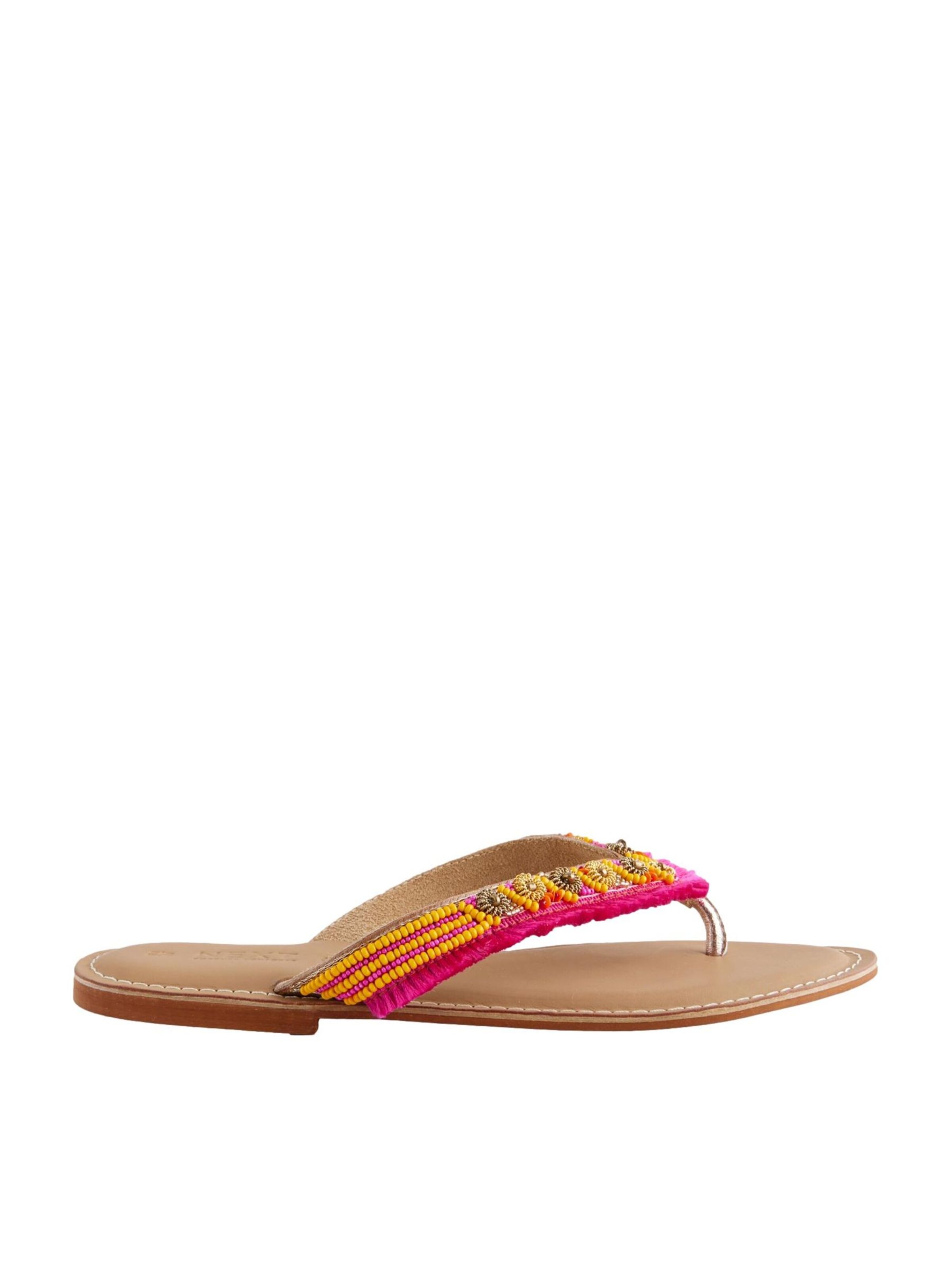 Next T-Bar Sandals 'Forever Comfort' in Pink