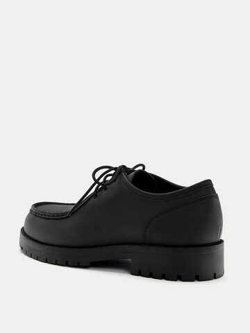 Pull&Bear Lace-up shoe in Black