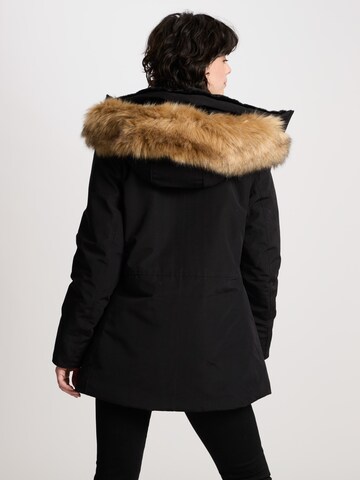 CROSS JEANS Winter Jacket in Black
