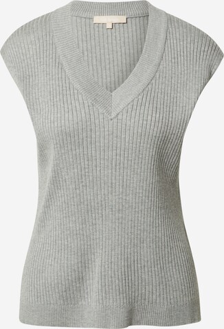 Soft Rebels Sweater 'Jasmin' in Grey: front