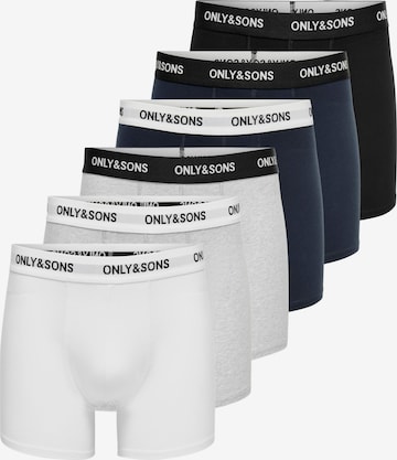 Boxer 'FITZ' di Only & Sons in blu: frontale