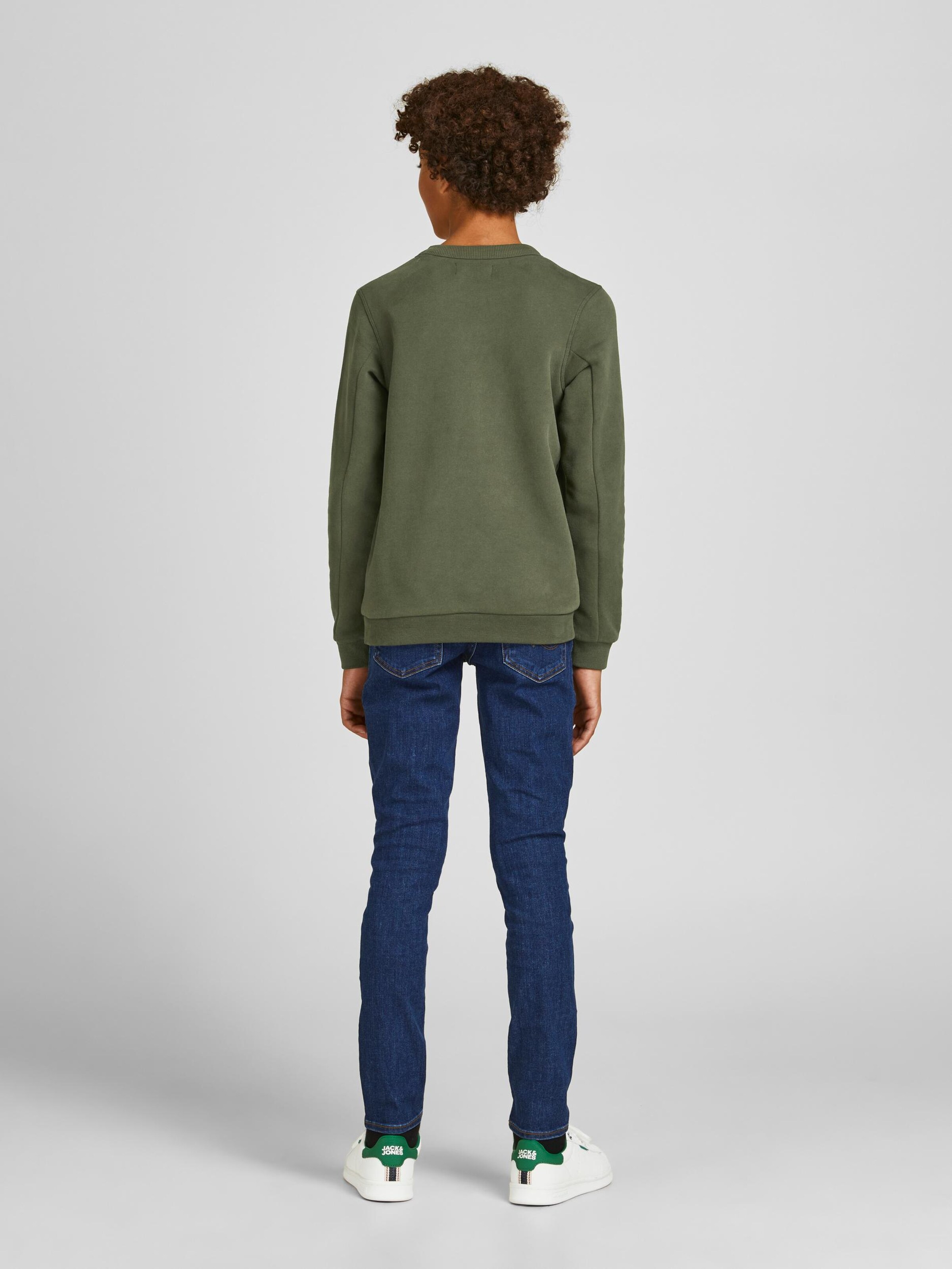 Kinder Kids (Gr. 92-140) Jack & Jones Junior Sweatshirt in Khaki - HN74236 Kinder Kids (Gr. 92-140) Jack & Jones Junior Sweatshirt in Khaki - HN74236