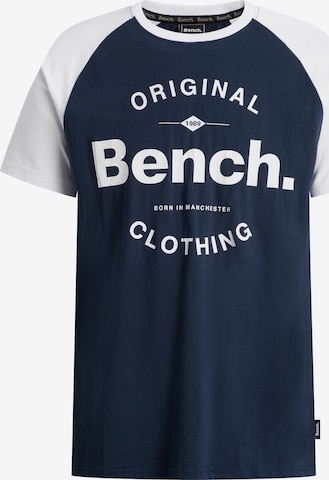 BENCH T-Shirt 'Hazza' in Blau: predná strana