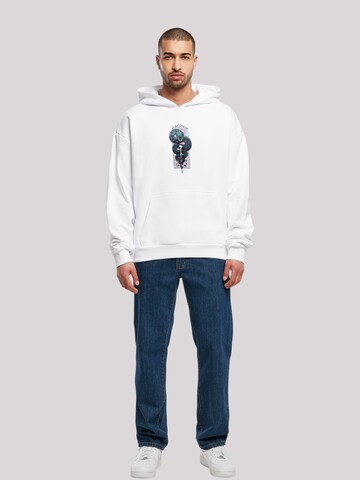 F4NT4STIC Sweatshirt 'Harry Potter Neon Nagini' in White
