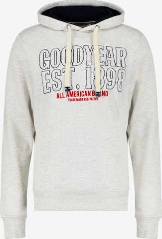 GOODYEAR Sweatshirt 'Cleveland' in Grau: front